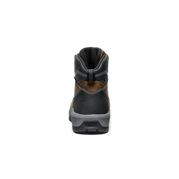 Men's Evanston 6 Insulated Waterproof Boot (Carbon Toe) | Bison/Black