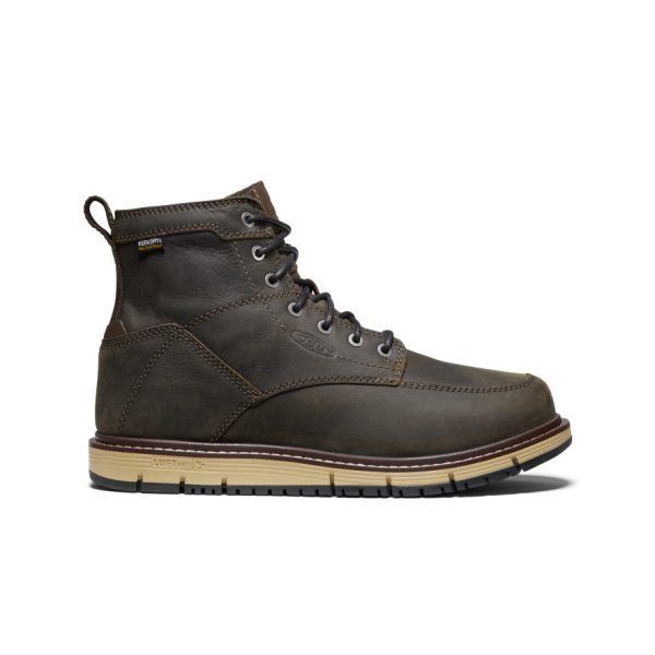 Men's San Jose 6 Waterproof Boot (Soft Toe)  |  Cascade Brown
