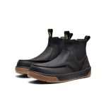 Men's Gibson Chelsea Work Boot (Carbon Toe)  |  Black/Gum