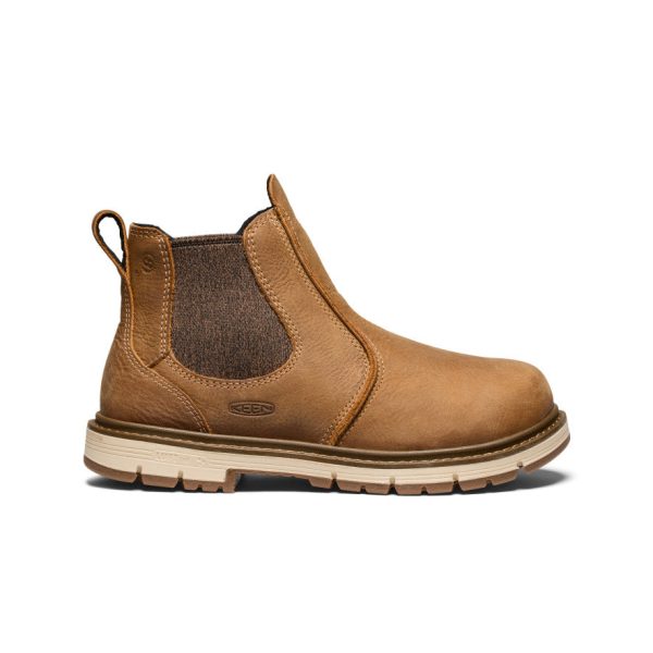 Women's San Jose Chelsea 90° Heel Boot (Soft Toe) | Belgian/Gum