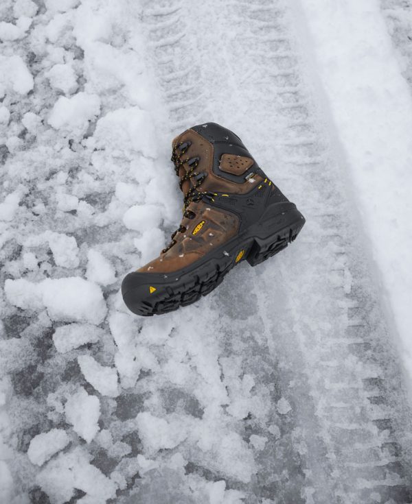 Men's Dover 8 Waterproof Boot (Carbon Toe)  |  Dark Earth/Black