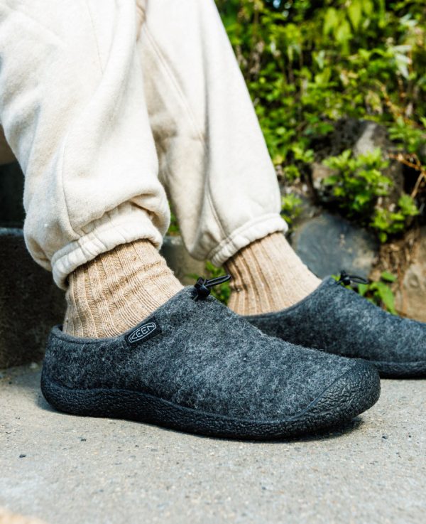 Men's Howser III Slide  |  Charcoal Grey Felt/Black