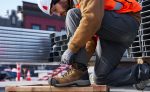 Men's CSA Evanston 6 Waterproof Boot (Carbon Toe)  |  Bison/Black
