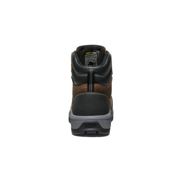 Women's Evanston 6 Waterproof Boot (Carbon Toe)  |  Bison/Black