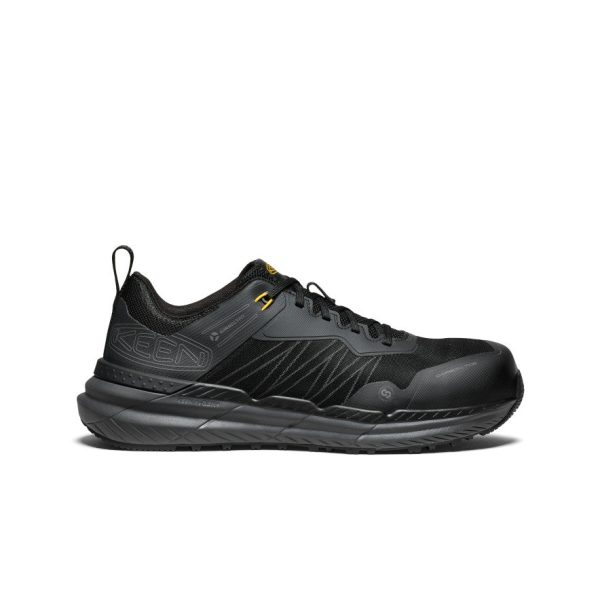 Men's Speedworks Work Sneaker (Carbon Toe)  |  Black/Steel Grey