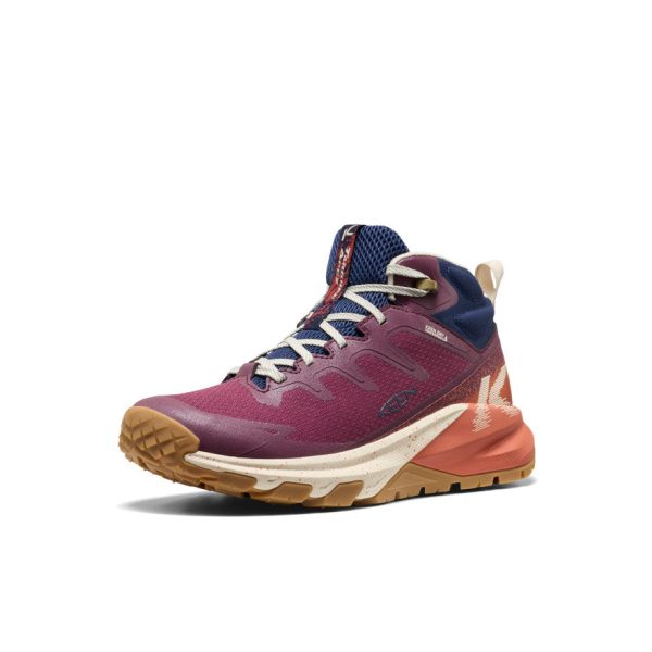 Women's Targhee Apex Waterproof Hiking Boot  |  Fig/Burnt Brick