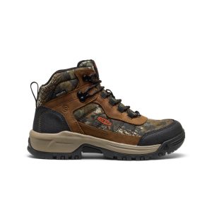 Women's Skokie Waterproof Work Boot (Soft Toe)  |  Camo/Black