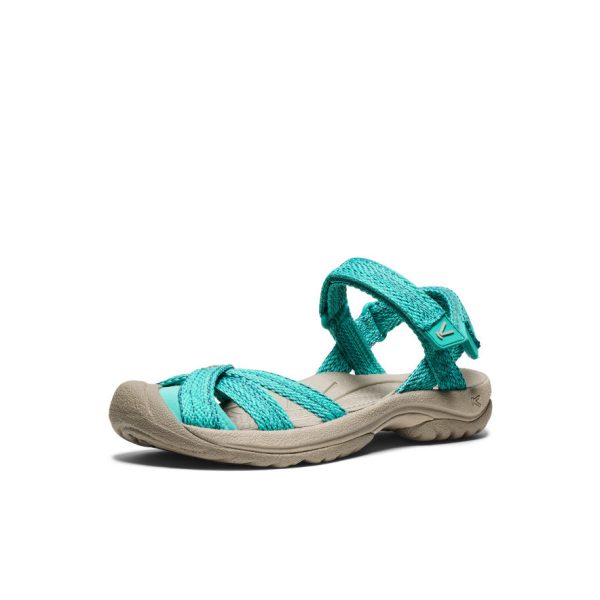 Women's Bali Strap Sandal  |  Bright Aqua