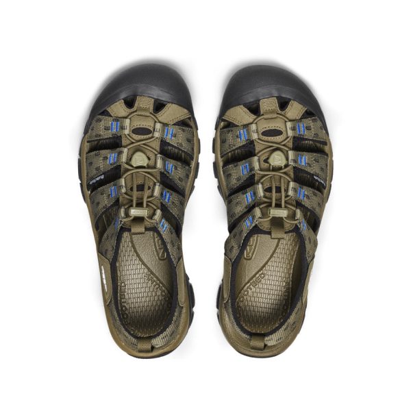 Men's Newport Retro Sandal x Études Studio  |  Etudes Olive