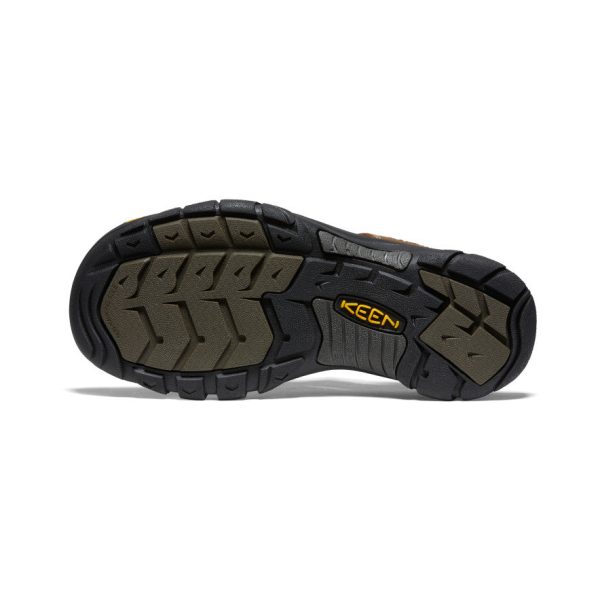 Men's Newport Leather Sandal Wide  |  Bison