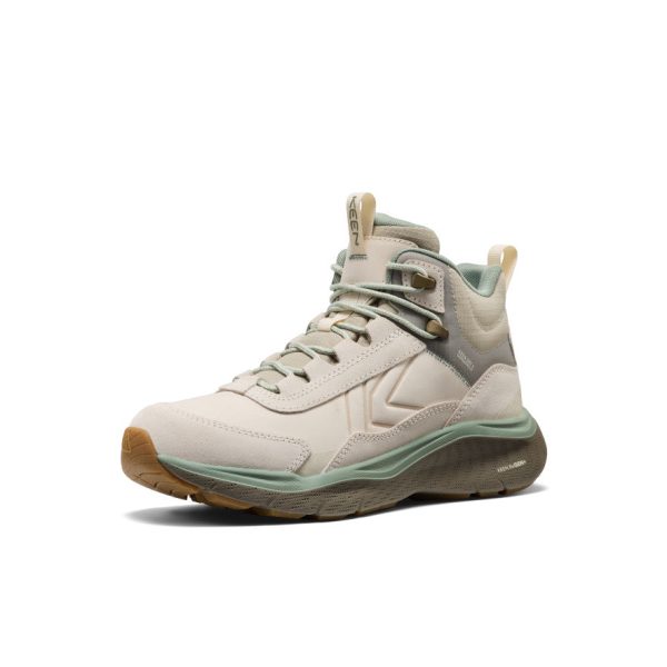 Women's Leiki Waterproof Leather Hiking Boot  |  Birch/Lily Pad