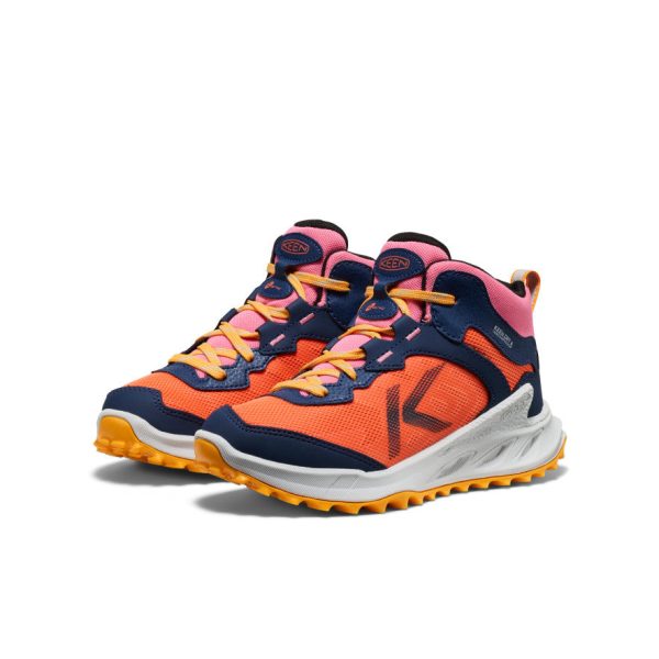 Big Kids' Zionic Waterproof Boot | Naval Academy/Nasturtium