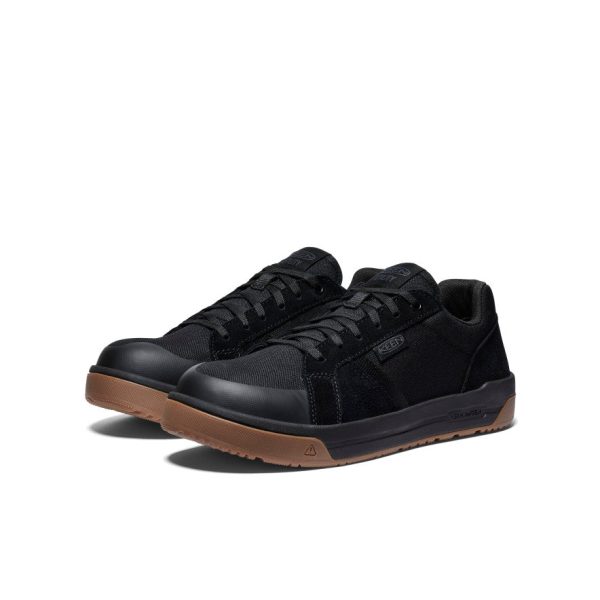 Men's Kenton Work Shoe (Carbon Toe)  |  Black/Gum
