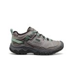 Women's Targhee IV Waterproof Hiking Shoe  |  Alloy/Granite Green