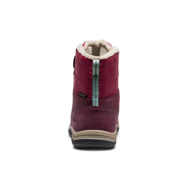 Big Kids' Kanibou Waterproof Winter Boot | Fig/Pink Lemonade