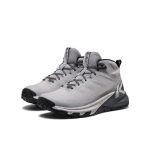 Men's Targhee Apex Wide Waterproof Hiking Boot  |  Alloy/Black