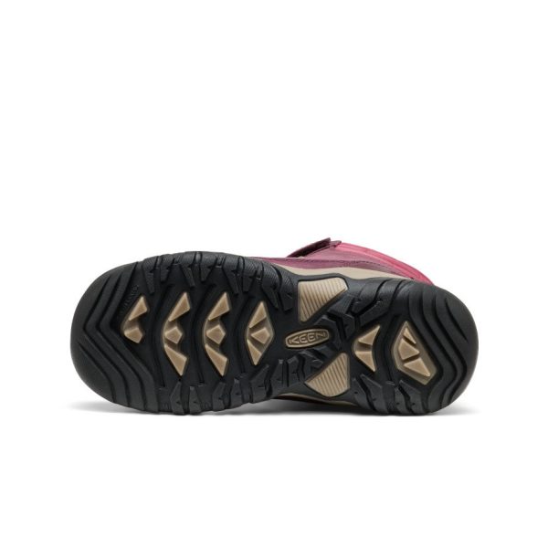 Big Kids' Kanibou Waterproof Winter Boot | Fig/Pink Lemonade