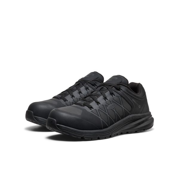 Men's Vista Energy XT Work Sneaker INT MET (Carbon Toe) | Black/Magnet