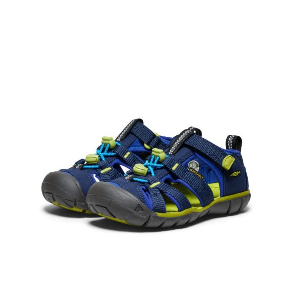 Little Kids' Seacamp II CNX | Naval Academy/Chartreuse