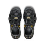 Men's SOLR Sandal  |  Black/Gold