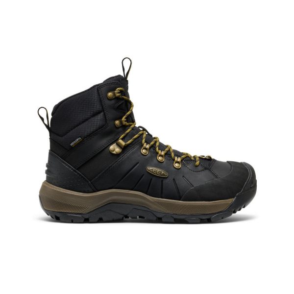 Men's Revel IV Polar Waterproof Boot | Black/Lemon Curry