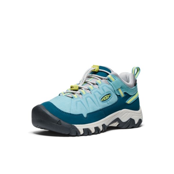 Big Kids' Targhee IV Waterproof Hiking Shoe | Reef Waters/Daiquiri Green
