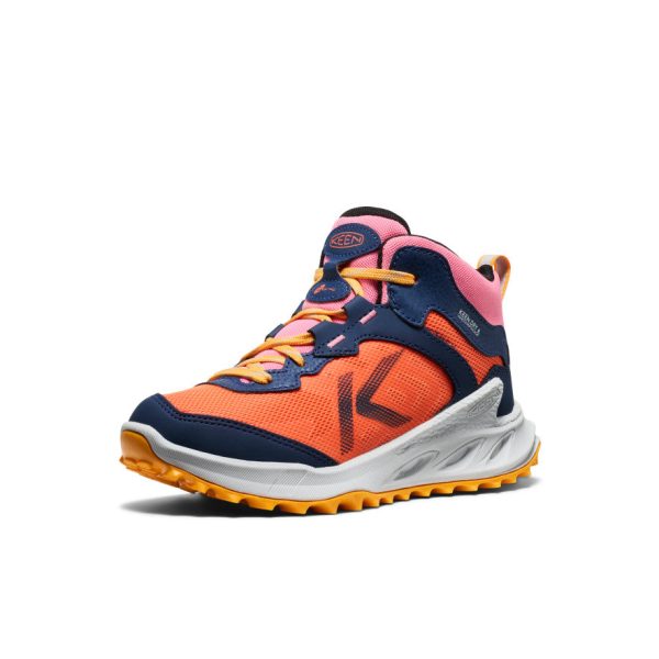 Big Kids' Zionic Waterproof Boot | Naval Academy/Nasturtium