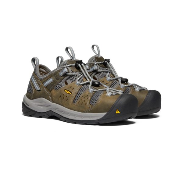Women's Atlanta Cool II ESD (Steel Toe) | Gargoyle/Blue Fog