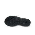Men's Kona Leather Flip-Flop  |  Black/Steel Grey