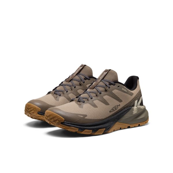Men's Targhee Apex Waterproof Hiking Shoe | Brindle/Canteen