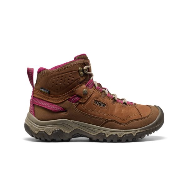 Women's Targhee IV Waterproof Hiking Boot | Bison/Beaujolais