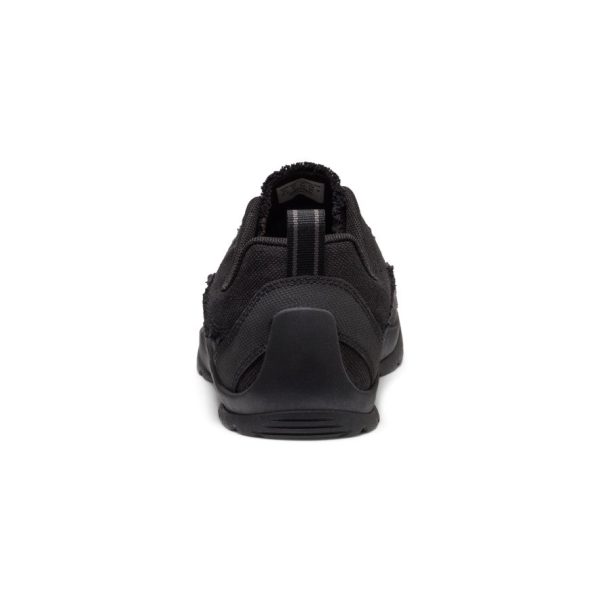 Women's Jasper Split Sneaker  |  Black/Black