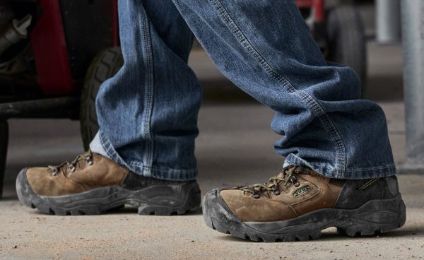 Men's Pittsburgh Energy 6 Waterproof Boot (Carbon Toe)  |  Cascade Brown/Greener Pastures
