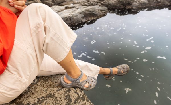 Women's Rose Sandal  |  Brindle/Shiitake
