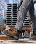 Men's Evanston 6 Insulated Waterproof Boot (Carbon Toe) | Bison/Black