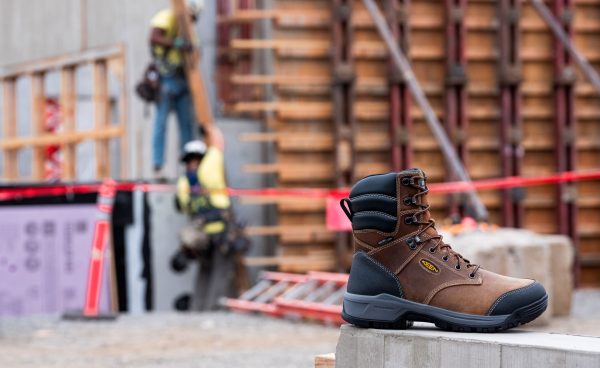 Men's Evanston 8 Insulated Waterproof Boot (Soft Toe) | Bison/Black