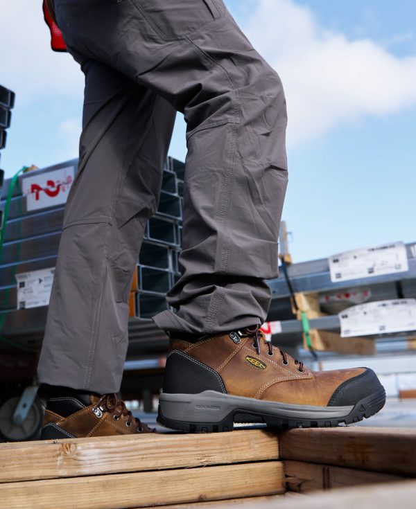 Men's Evanston 8 Insulated Waterproof Boot (Soft Toe) | Bison/Black