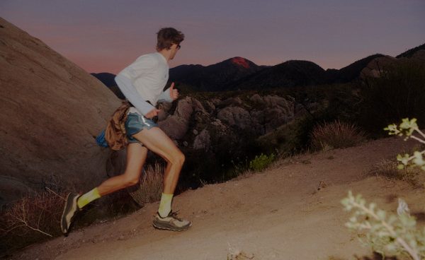 Men's Wander Trail Running Shoe  |  Star White/Desert Sage
