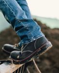 Men's Liberty 6 Waterproof 90° Heel Boot (Carbon Toe)  |  Coffee Bean/Black