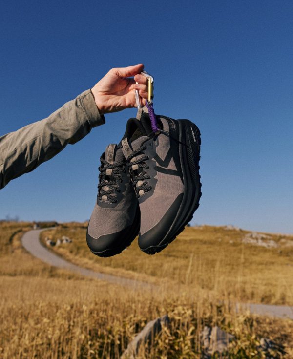 Men's Roam Waterproof Trail Running Shoe  |  Steel Grey/Black