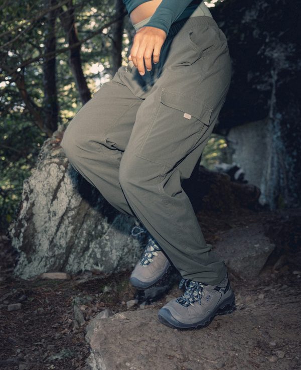 Women's Targhee IV Waterproof Hiking Boot | Steel Grey/Lily Pad