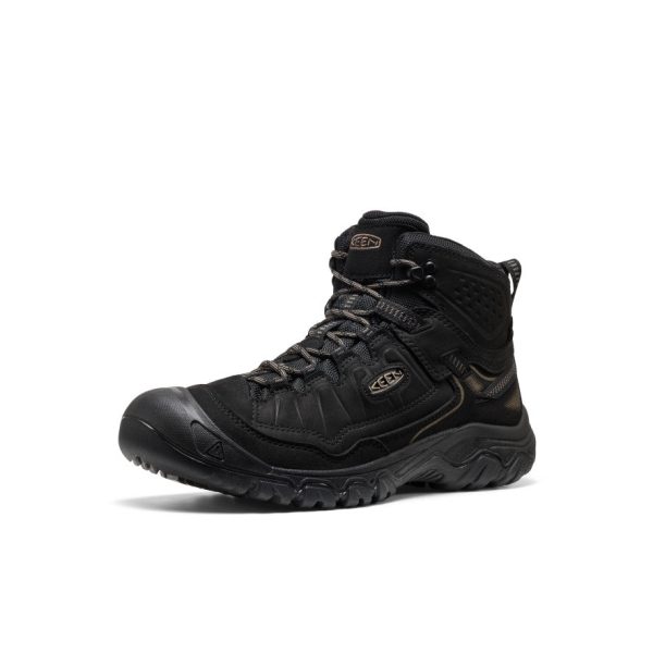 Men's Targhee IV Wide Waterproof Hiking Boot | Triple Black