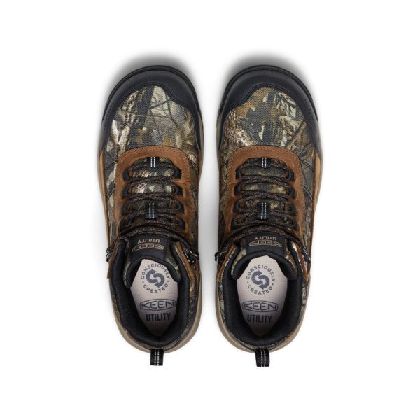 Men's Skokie Waterproof Work Boot (Carbon Toe)  |  Camo/Black