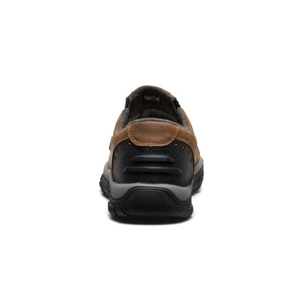 Men's Brixen Waterproof Shoe Wide | Slate Black/Madder Brown