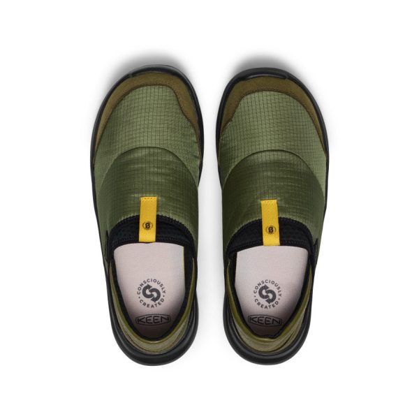Men's Whyser Slip-On  |  Bronze Green/Black