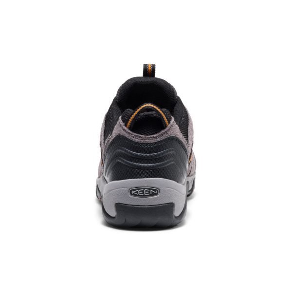 Men's Headout Waterproof Hiking Shoe  |  Steel Grey/Orange Pepper