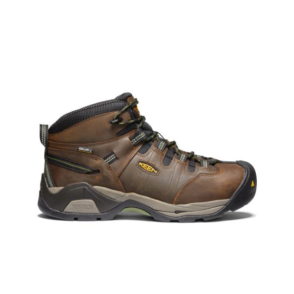 Men's Detroit XT Waterproof Boot (Steel Toe)  |  Cascade Brown/Bronze Green