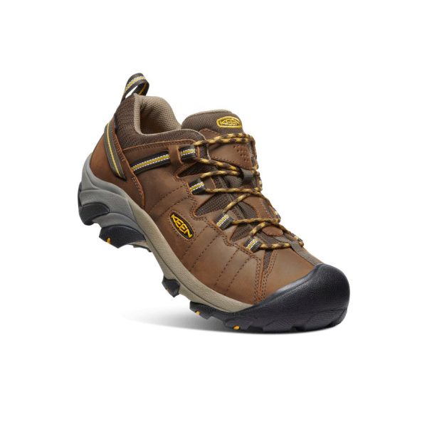 Men's Targhee II Waterproof Wide | Cascade Brown/Golden Yellow
