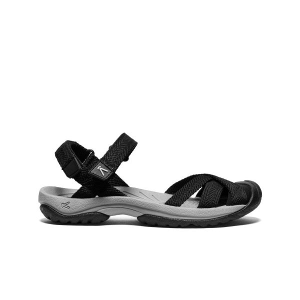 Women's Bali Strap Sandal  |  Black/Alloy