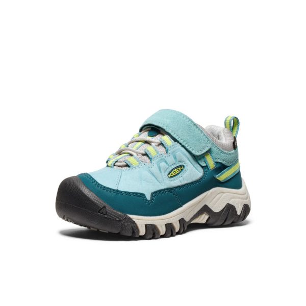 Little Kids' Targhee IV Waterproof Hiking Shoe  |  Reef Waters/Daiquiri Green